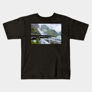 The Power of Låtefoss Kids T-Shirt